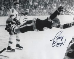 Autographed  TERRY CRISP 8X10 St. Louis Blues  Photo