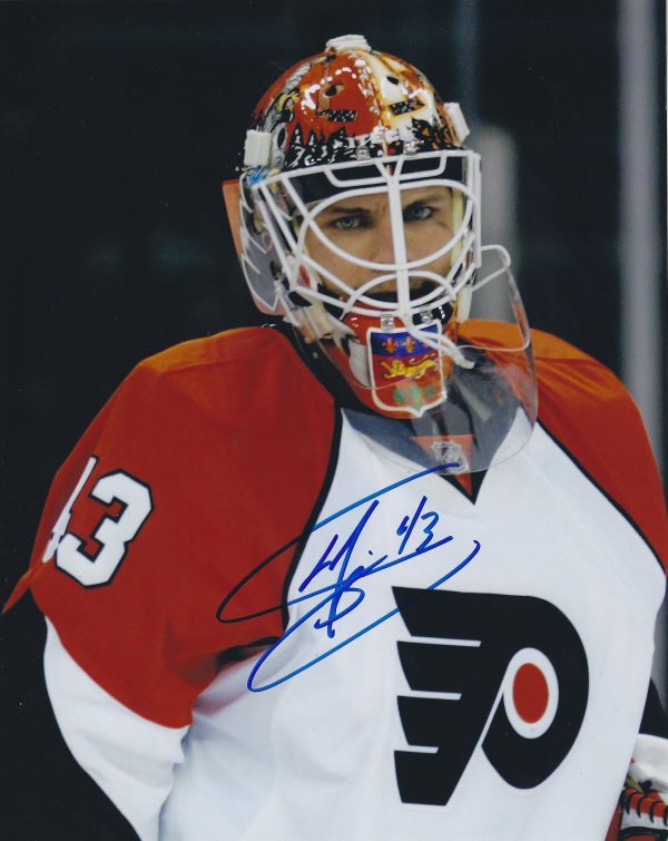 Autographed MARTIN BIRON  8X10 Philadelphia Flyers Photo