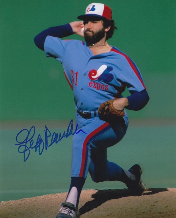 AUTOGRAPHED JEFF REARDON 8X10 Montreal Expos Photo