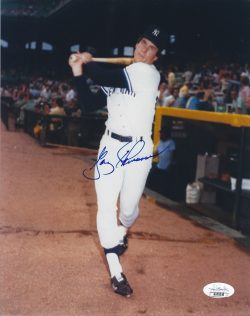 AUTOGRAPHED GARY THOMASSON 8x10 New York Yankees Photo JSA