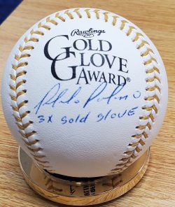 Autographed PLACIDO POLANCO "3X GG" Official Gold Glove Major League Baseball