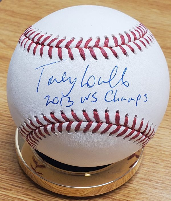 Autographed TOREY LOVULLO "2013 WS Champs" Official Major League Baseball
