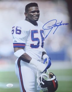 Autographed Lawrence Taylor New York Giants 11X14 Photo JSA