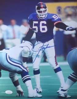 Autographed Lawrence Taylor New York Giants 11X14 Photo JSA