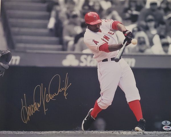AUTOGRAPHED HOWIE KENDRICK 16x20 Los Angeles Angels Photo Beckett