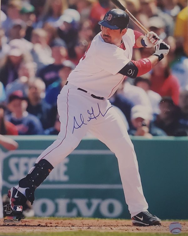 AUTOGRAPHED 16 x 20  ADRIAN GONZALEZ BOSTON RED SOX Photo