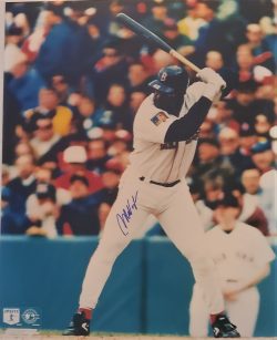 AUTOGRAPHED MO VAUGHN 16x20 Boston Red Sox photo