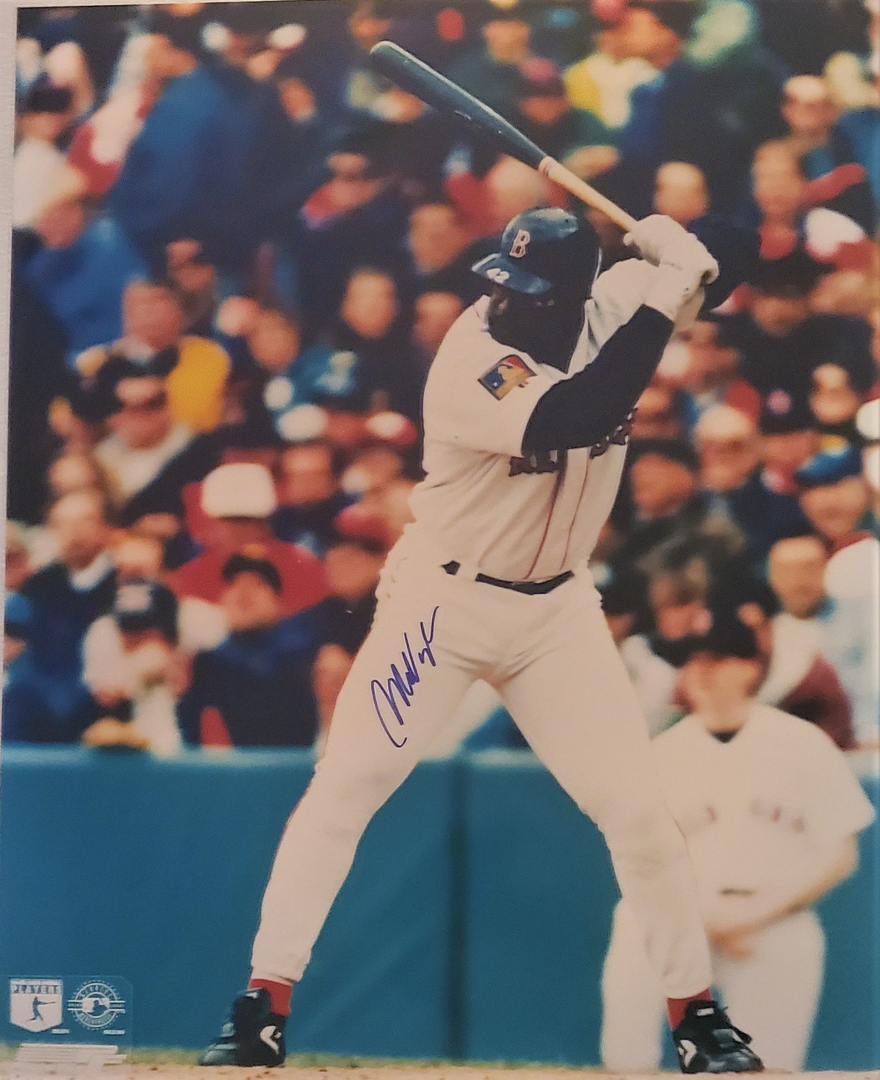 AUTOGRAPHED MO VAUGHN 16x20 Boston Red Sox photo - Main Line