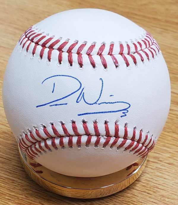 DOM NUNEZ Autographed Official Major League Baseball