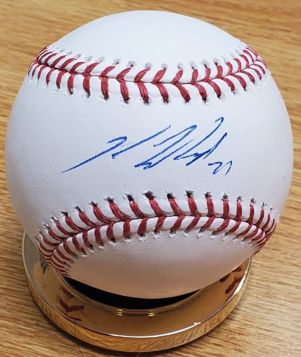 KYLE FREELAND Autographed Official Major League Baseball