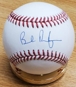 Autographed BRENDAN RODGERS Official Major League Baseball