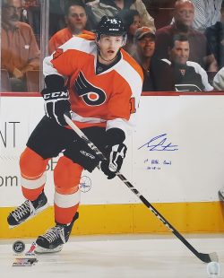 Autographed SEAN COUTURIER 16x20 Philadelphia Flyers Photo