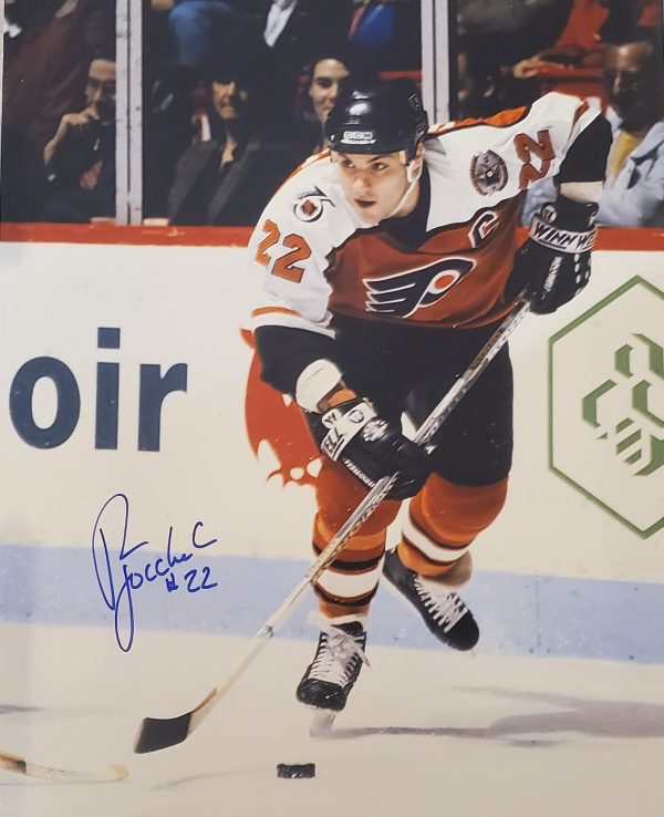 Autographed RICK TOCCHET 16x20 Philadelphia Flyers Photo