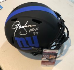 Lawrence Taylor Autographed New York Giants Eclipse Full Size Helmet w/ JSA COA