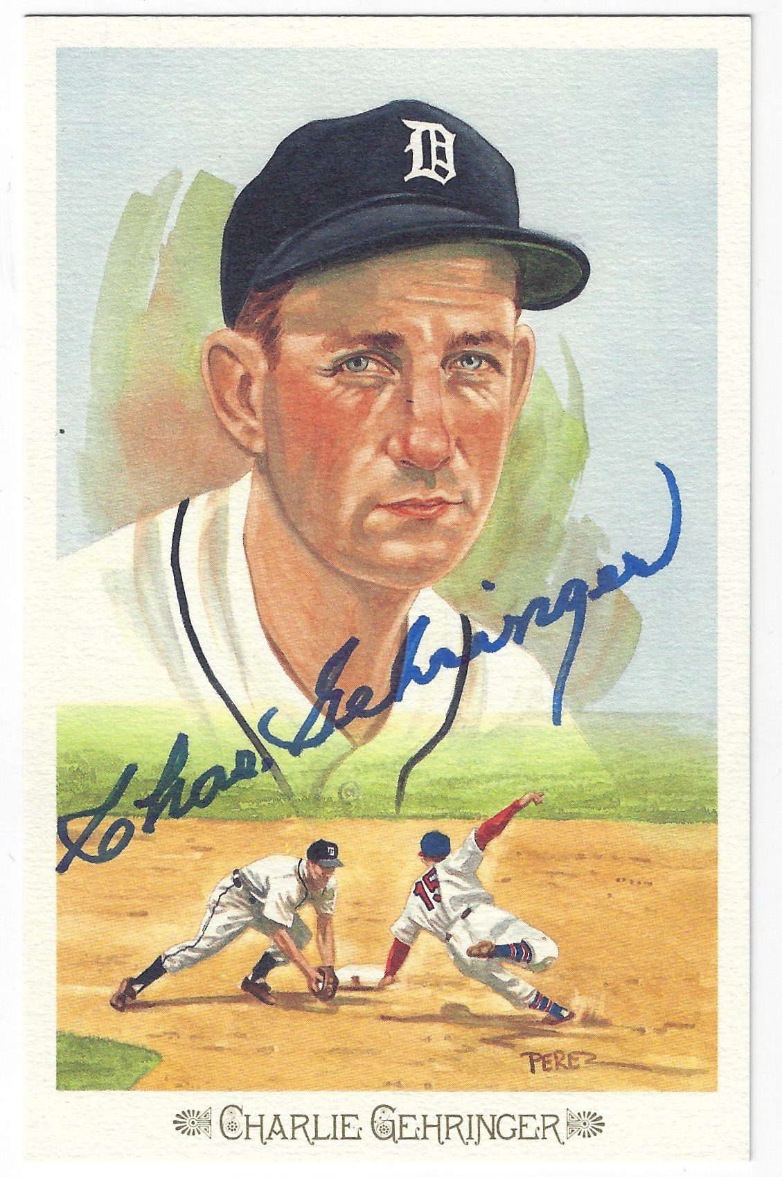 gehringer baseball cards