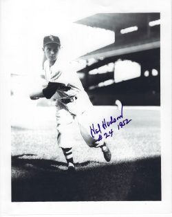 AUTOGRAPHED HAL HUDSON 8x10 Chicago White Sox Photo