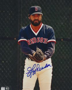AUTOGRAPHED JEFF REARDON 8X10 Boston Red Sox photo