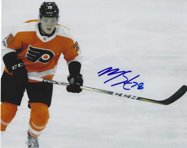 Autographed MATTHEW STROME 8X10 Philadelphia Flyers Photo