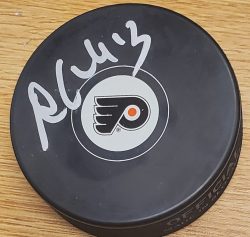 AUTOGRAPHED PAVEL KUBINA Philadelphia Flyers Hockey Puck