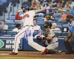 AUTOGRAPHED MATT KEMP Atlanta Braves 11x14 Photo