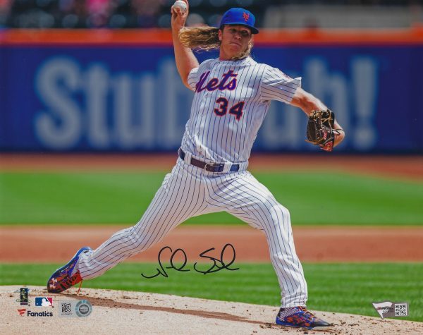 Autographed Noah Syndergaard New York Mets 8x10 Photo Fanatics COA