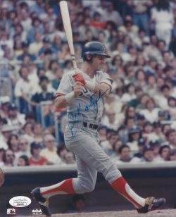 Autographed CARL YASTRZEMSKI 8X10 Boston Red Sox JSA COA