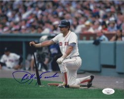 Autographed CARL YASTRZEMSKI 8X10 Boston Red Sox  JSA COA