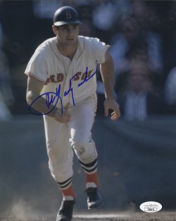 Autographed CARL YASTRZEMSKI 8X10 Boston Red Sox  JSA COA