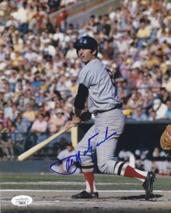 Autographed CARL YASTRZEMSKI 8X10 Boston Red Sox  JSA COA