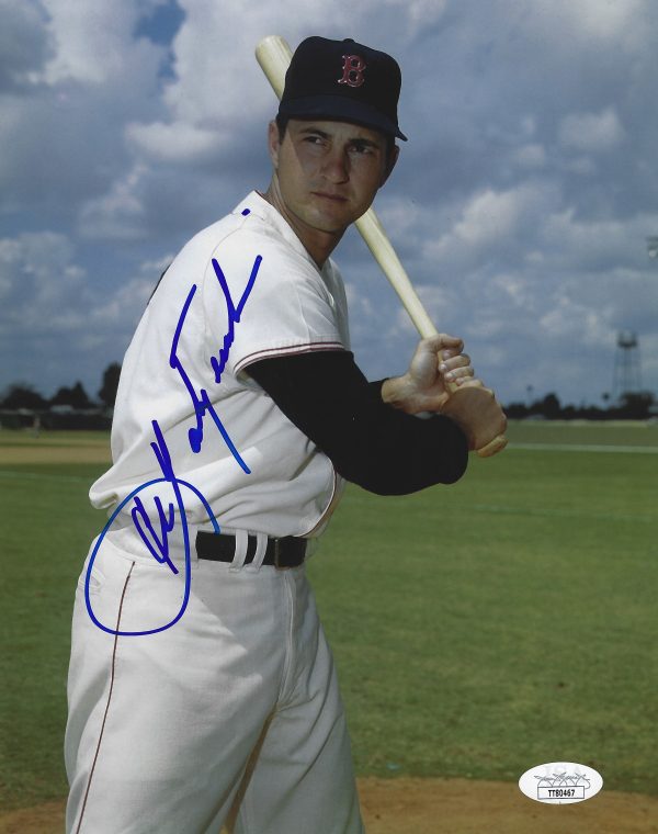 Autographed CARL YASTRZEMSKI 8X10 Boston Red Sox  JSA COA