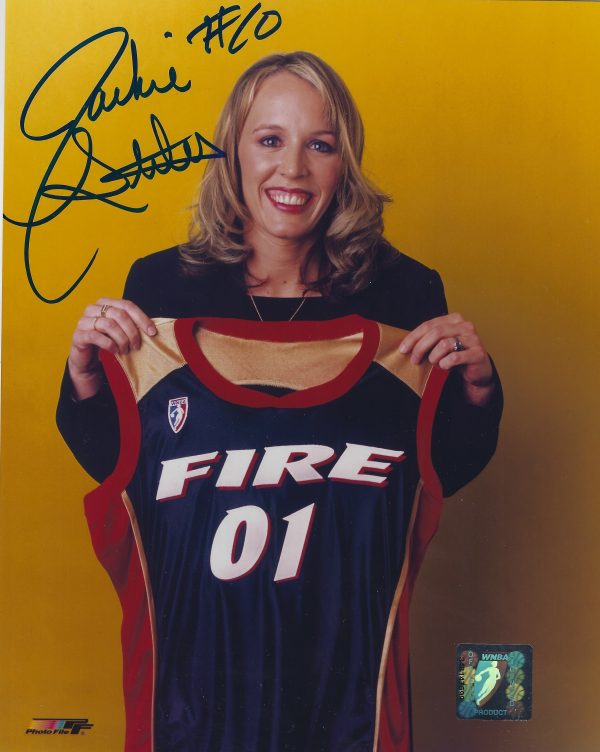 Autographed JACKIE STILES 8x10 Portland Fire WNBA Photo