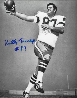 Autographed BILLY TRUAX 8x10 Dallas Cowboys Photo