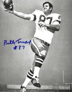 Autographed BILLY TRUAX 8x10 Dallas Cowboys Photo