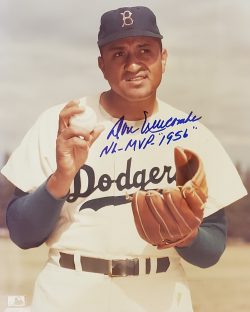 Autographed Don Newcombe "NL MVP 1956" 11X14 Brooklyn Dodgers Photo