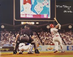 Autographed 11X14 Matt Stairs Philadelphia Phillies photo