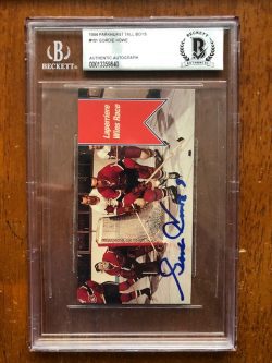 Autographed 1994-95 Parkhurst Tall Boys #161 Gordie Howe BAS Beckett Slabbed