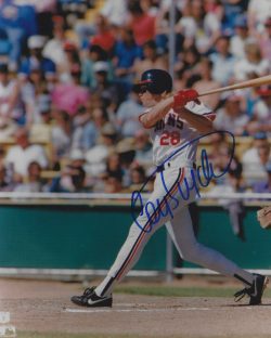 AUTOGRAPHED CORY SNYDER 8X10 Cleveland Indians Photo