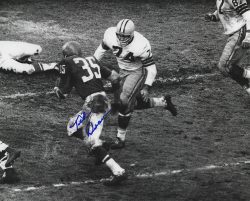 Autographed TED DEAN  8X10 Philadelphia Eagles Photo