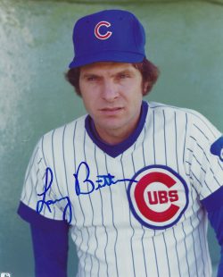 AUTOGRAPHED LARRY BIITTNER 8X10 Chicago Cubs Photo