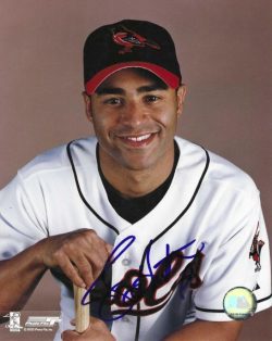 AUTOGRAPHED JERRY HAIRSTON JR. 8x10 Baltimore Orioles