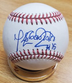 Autographed MIGUEL GONZALEZ Official Major league Baseball