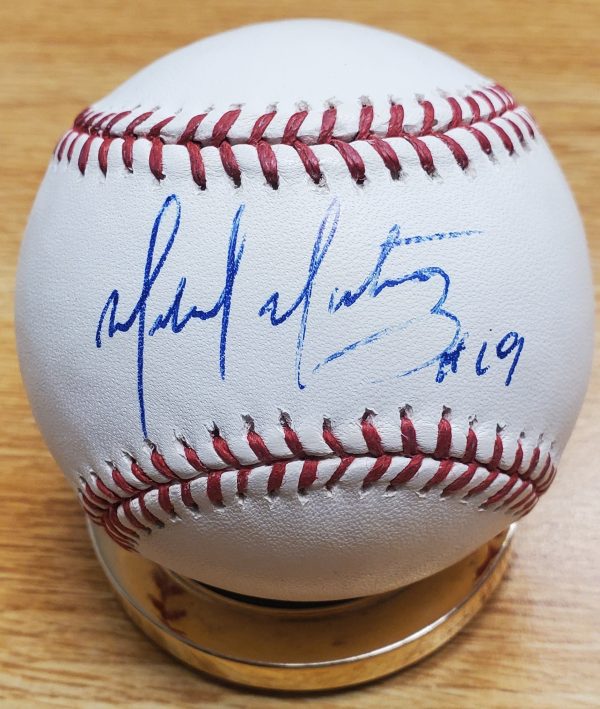 Autographed MICHAEL MARTINEZ Official Major League Baseball