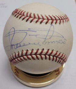 Autographed MINNIE MINOSO Official American League Baseball