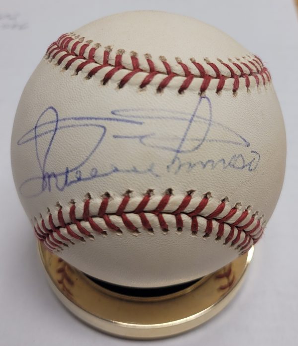 Autographed MINNIE MINOSO Official American League Baseball