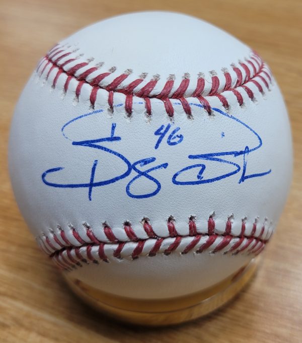 SERGIO SANTOS Autographed Official Major League Baseball