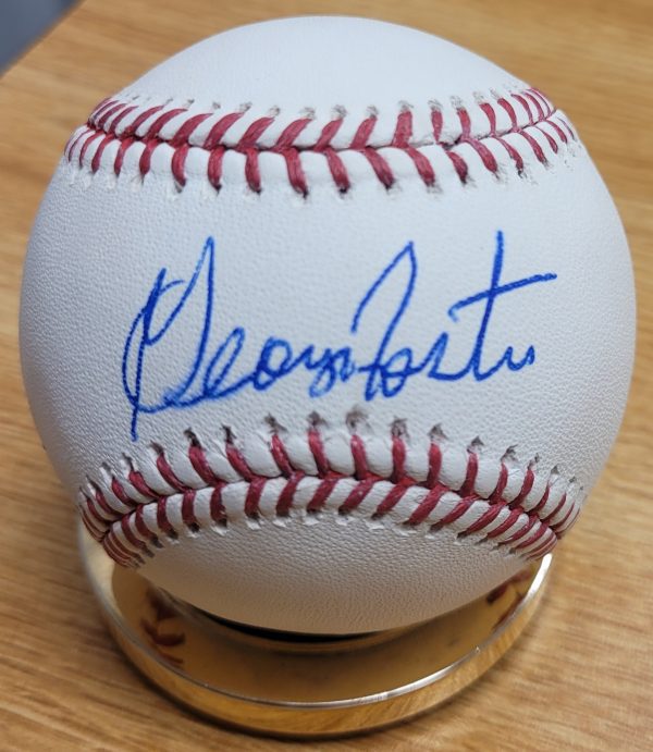 Autographed GEORGE FOSTER Official Major League Baseball