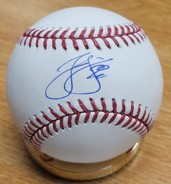 Autographed J.D. DAVIS Official Major League Baseball