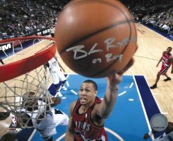 Autographed BRANDON ROY 8x10 Portland Trail Blazers Photo