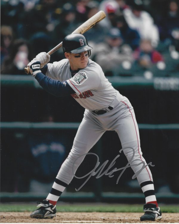 AUTOGRAPHED JEFF FRYE 8X10 Boston Red Sox Photo