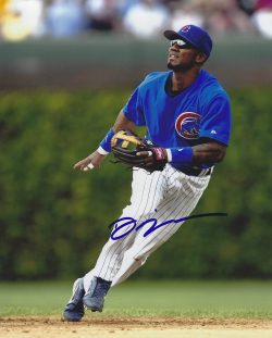 Autographed DAMIAN JACKSON 8x10 Chicago Cubs Photo